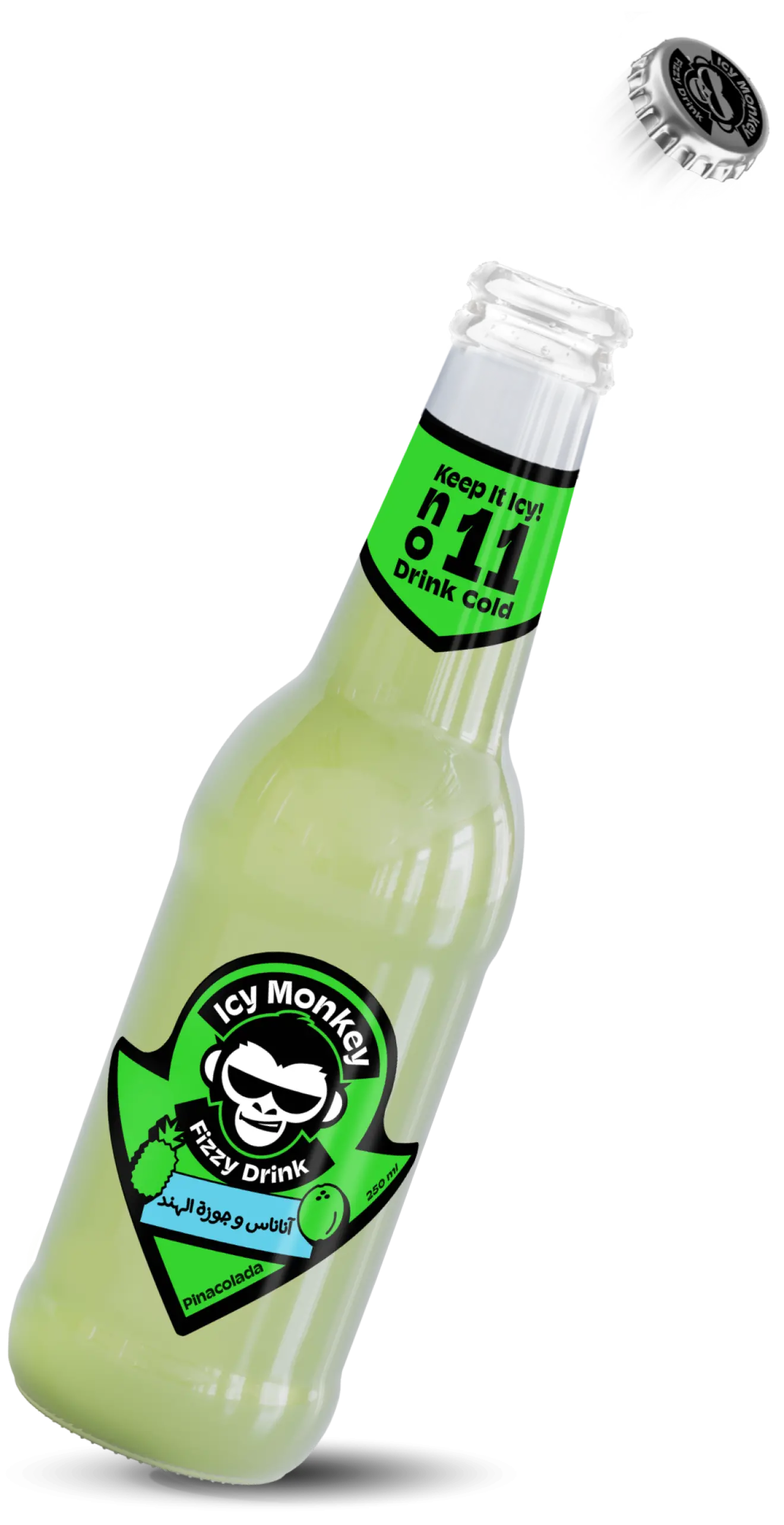 آناناس وجوزة الهند